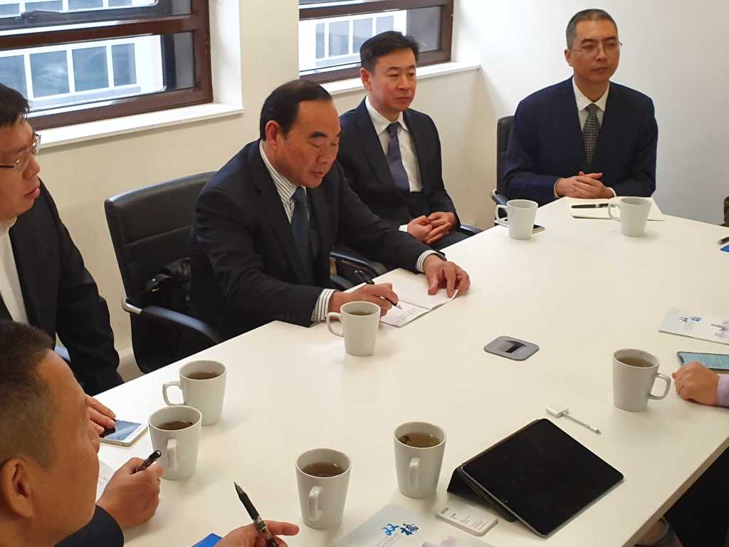 The Economic and Technological Development Zone Delegation from Chongqing Shuangqiao visit UKDE ukde.uk/the-economic-a…