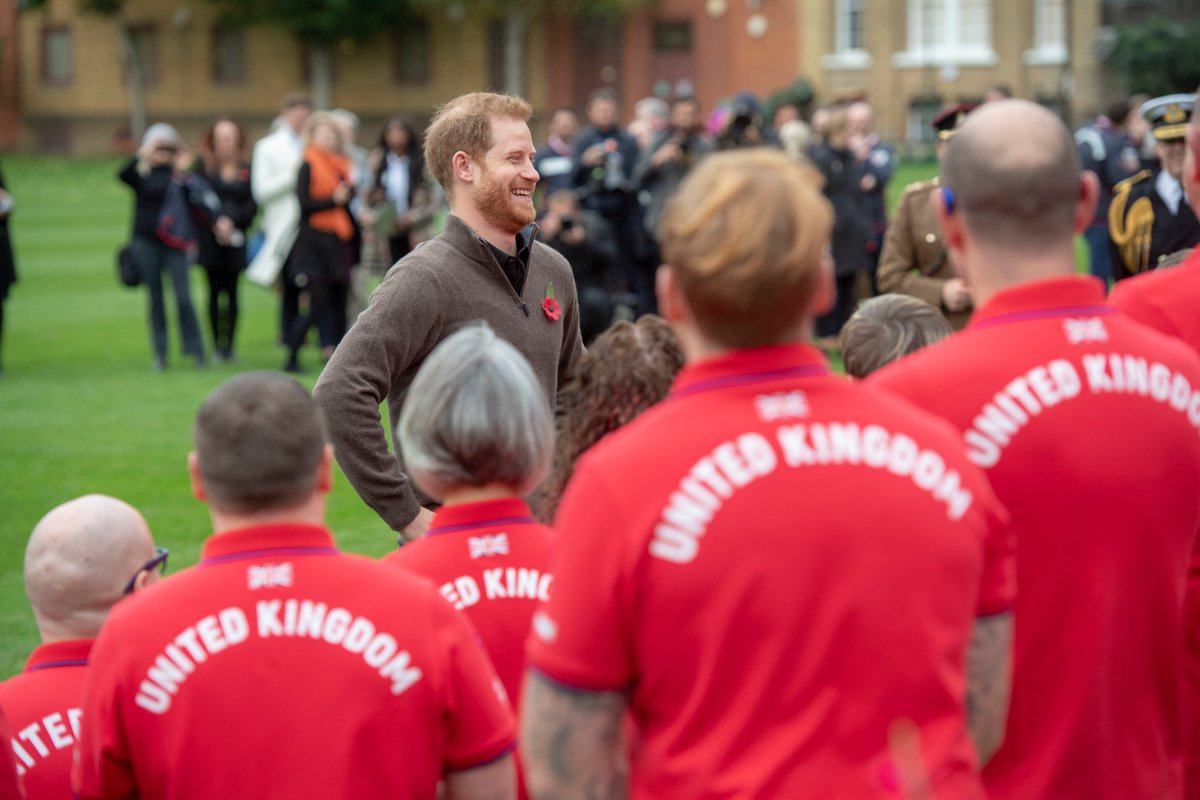 @WeAreInvictus The Duke of Sussex created the #Invictusgames to celebrate the power of sport rehabilitation and to generate a wider appreciation for those who serve their country.