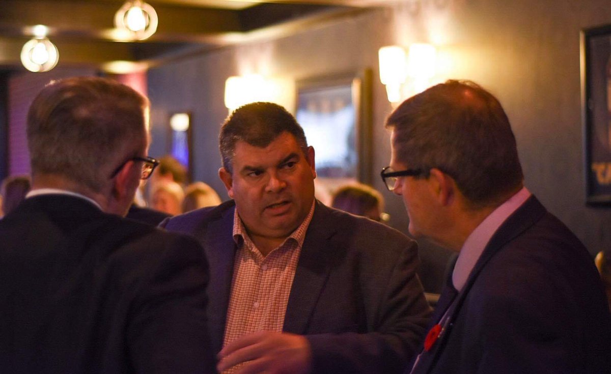 HarrisGreenaway's tweet photo. More pics from the @SaskREALTORS reception last night in #yqr. https://t.co/95mRgmS9Fr