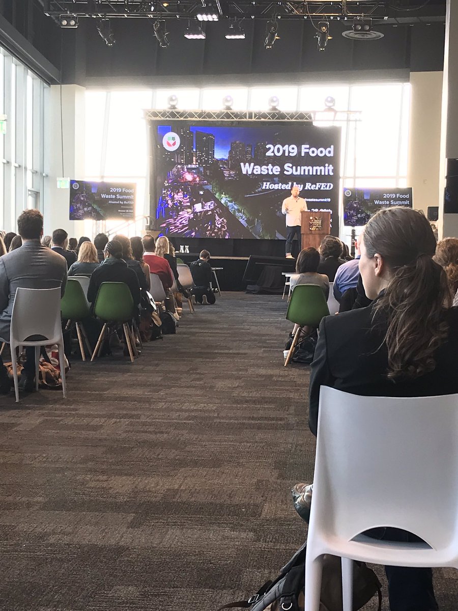 VJABrown's tweet photo. So many #food #analogies in the agenda this morning with @JoelGamoran of #Scraps . Making us all hungry for more #punintended #FoodWasteSummit19 https://t.co/Vnh8rDz46f