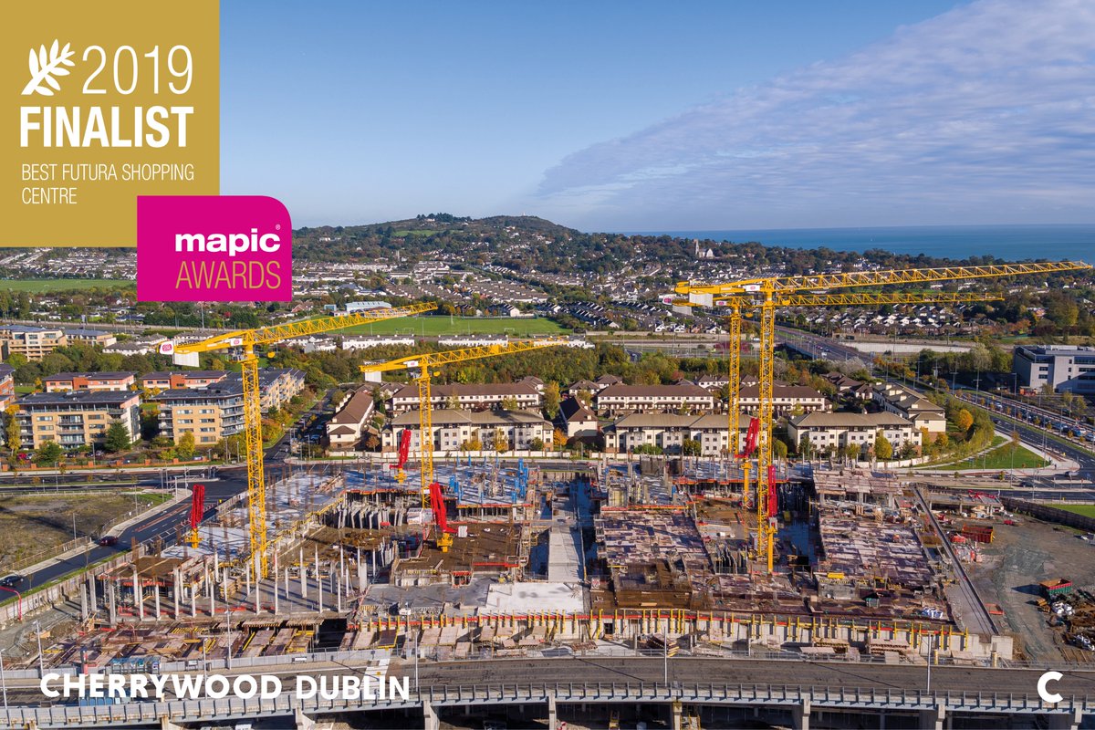 Another beautiful day in County #Dublin. #Construction is well underway on the Cherrywood Town Centre, and we can’t help but think about how incredible the views will be.