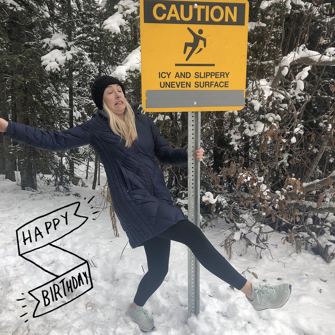 Sending out some big birthday wishes from us to our teammate <a href="/WeAreAmazed/">Emily Quello</a> who is slippin’ &amp; sliding into her birthday today! 🎂#BearDown #HappyBirthday