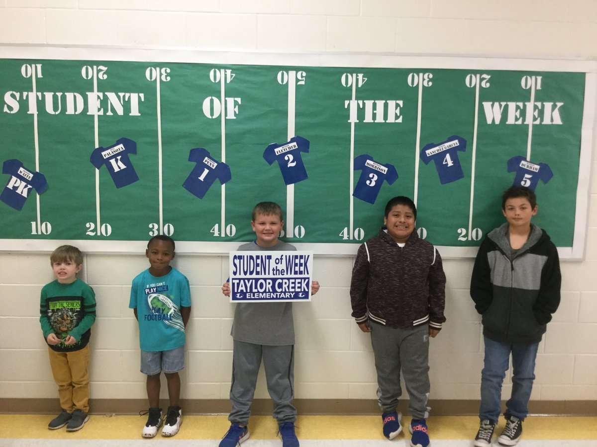 This week's Students of the Week have really been hittin' the books:  Oliver Waite, Alli Palasota, Domonic Penn, Denis Fletcher, Michael Morrison, Isaias Sanchez, &amp; Nathan Durham.  <a href="/LampasasTCE/">Taylor Creek Elementary</a>  #thinkbiglisd  #thinkbigtce