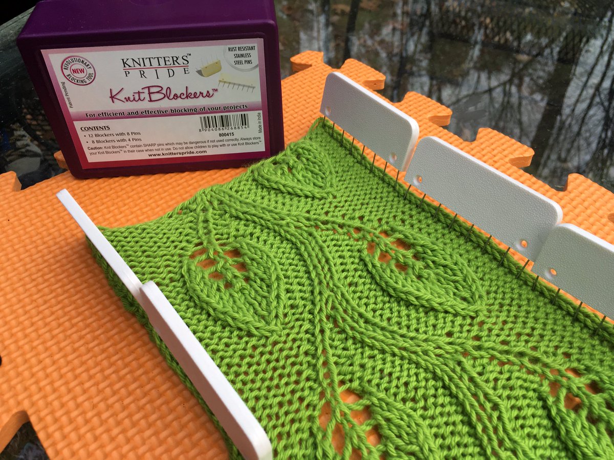 KnittingHelp's tweet image. We&apos;re now offering Knitter’s Pride Knit Blockers in our shop for only $19.95! They are so much easier than t-pins.  shop.knittinghelp.com/notions-access…