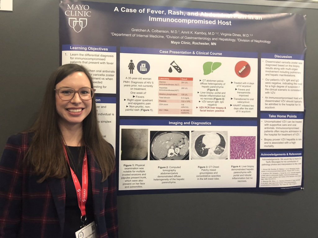 AmyOxentenkoMD's tweet image. Another day of successful presentations at #ACG2019 by residents from @MayoMN_IMRES!  Congrats to all, with some being returning presenters from yesterday!  

@EliVothMD @GColbensonMD #DrCharlesMeade #DrLaurensJanssens