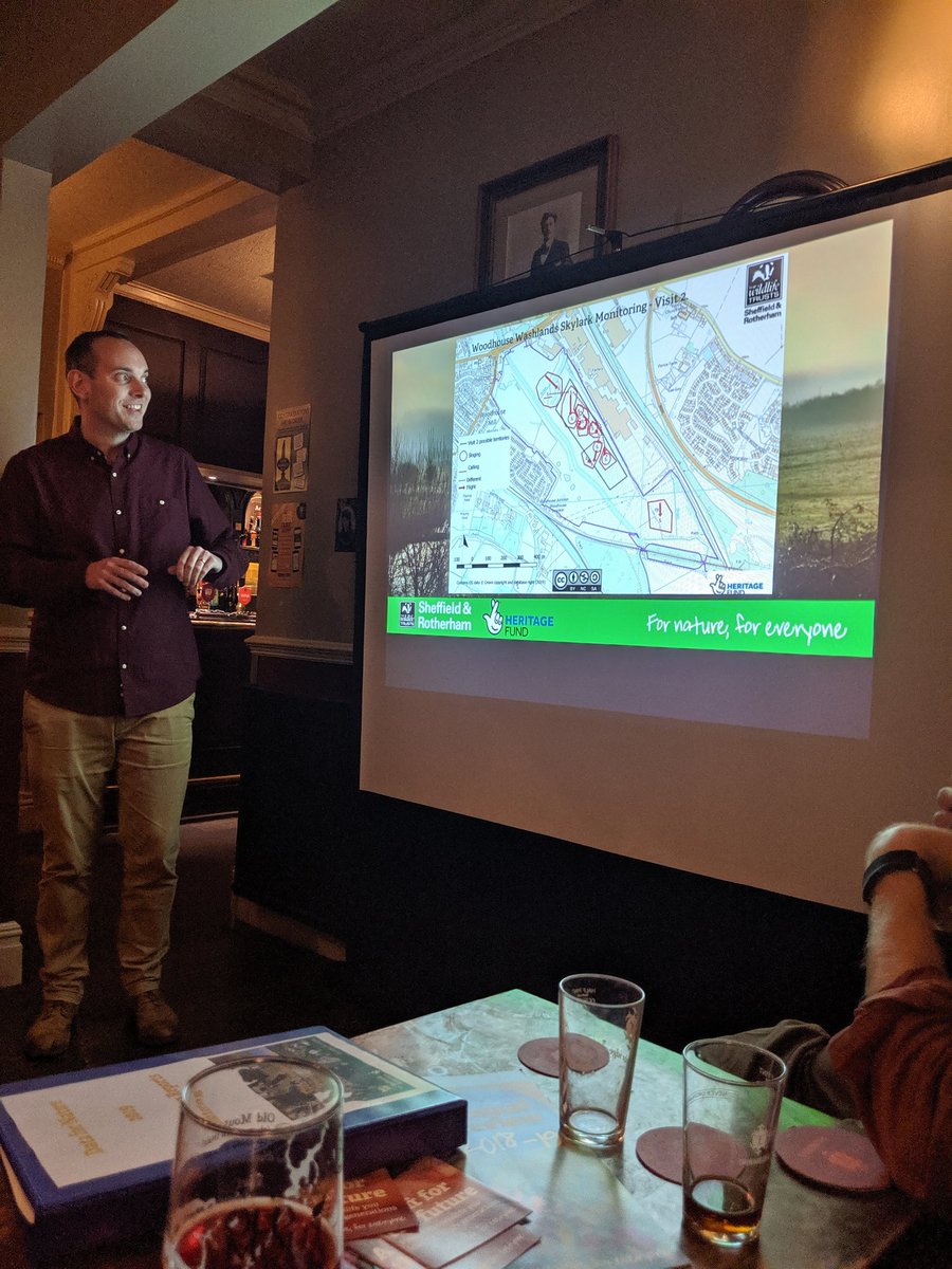 IsabelCommerfo1's tweet image. Had such a lovely time at the #data4nature results evening. Was great to catch up with everyone and see a summary of what we have achieved so far! @Pete_Tomlin @WildSheffield @HeritageFundUK #biodiversity