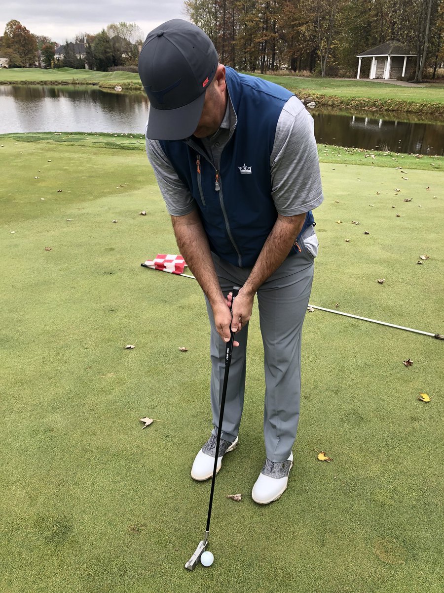 ChrisCapPGA's tweet image. @GolfPrideGrips I’ve enjoyed my new Pro Only grip on my putter the last couple of months. Looks like it was the last good day of the season where I live. #ProOnly