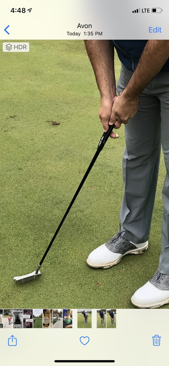 ChrisCapPGA's tweet image. @GolfPrideGrips I’ve enjoyed my new Pro Only grip on my putter the last couple of months. Looks like it was the last good day of the season where I live. #ProOnly