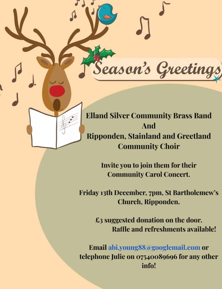 Elland Silver Band (@ellandband) on Twitter photo @CaldLValley <a href="/DiscoverHx/">Discover Halifax</a> <a href="/RippondenFest/">Ripponden Festival</a> <a href="/TheBeaconHx/">The Beacon Halifax</a> <a href="/FoodRipponden/">Ripponden food & drink festival</a> <a href="/LoveRipponden/">Ripponden Village</a> <a href="/allaboutElland/">All About Elland</a>
Spread the word, let's fill the church. @CaldLValley <a href="/DiscoverHx/">Discover Halifax</a> <a href="/RippondenFest/">Ripponden Festival</a> <a href="/TheBeaconHx/">The Beacon Halifax</a> <a href="/FoodRipponden/">Ripponden food & drink festival</a> <a href="/LoveRipponden/">Ripponden Village</a> <a href="/allaboutElland/">All About Elland</a>
Spread the word, let's fill the church.