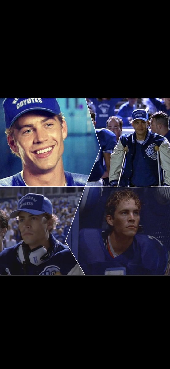 ”If we go out there and give it all we got, that’s heroic. Let’s be heroes." #VarsityBlues #TeamPW <a href="/RealPaulWalker/">Paul Walker</a>