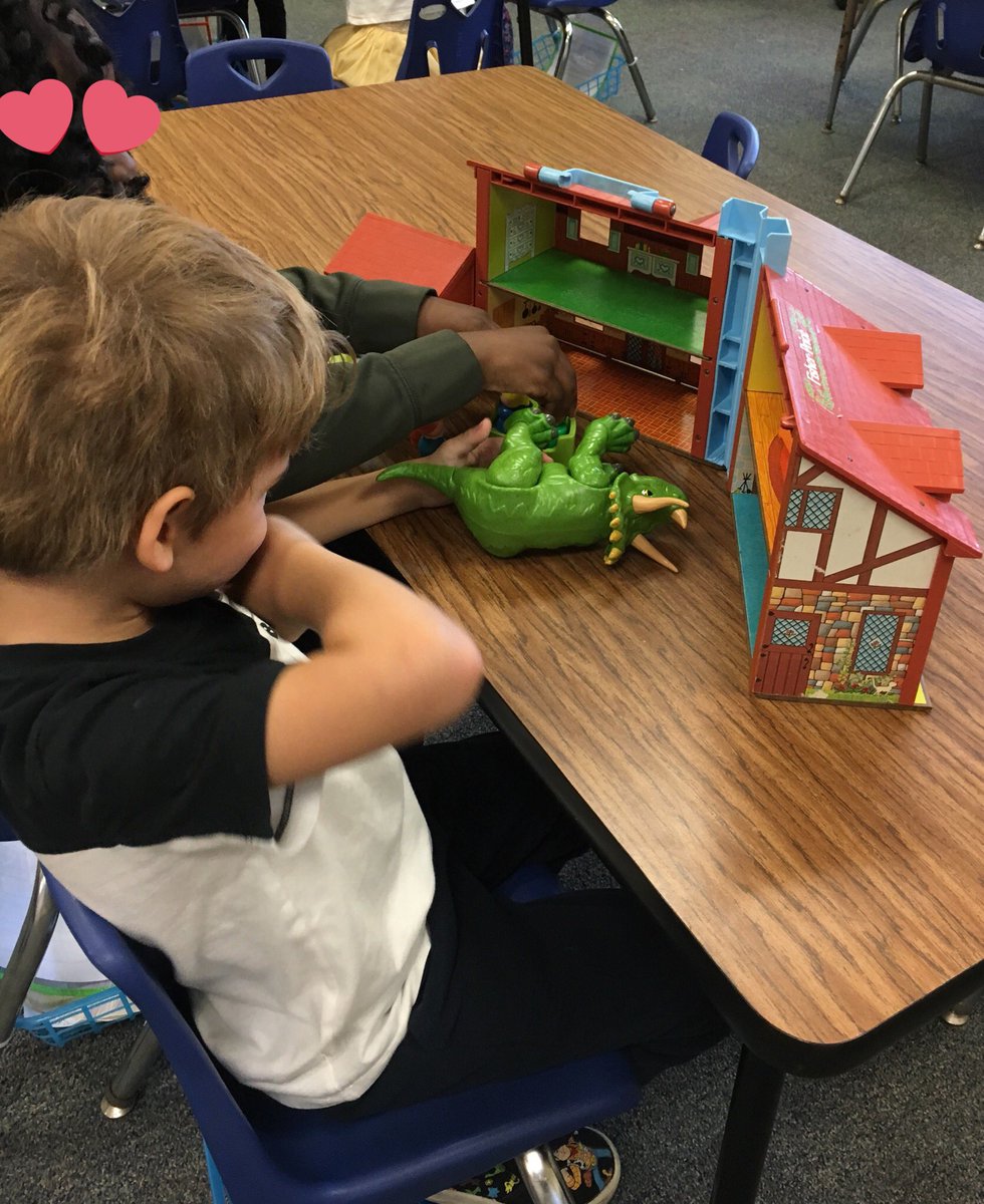 Rain, rain, go away...indoor recess.  Indoor voices. See our “kindergarten family” make new friends!  #WaysideRocks