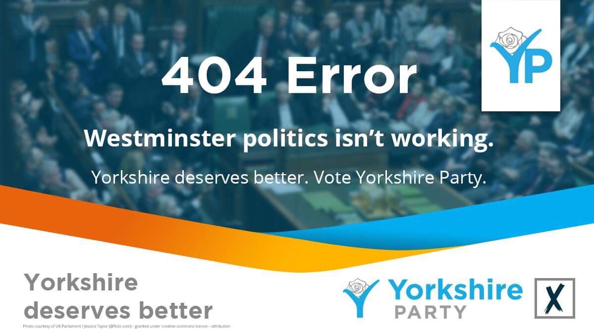 Yorkshire_Party's tweet photo. 🚨🚨Following the news that MPs have backed a December election, we have announced that we will be fighting this election. #YorkshireDeservesBetter https://t.co/Sq05Vi766R https://t.co/WwEeDTycyP