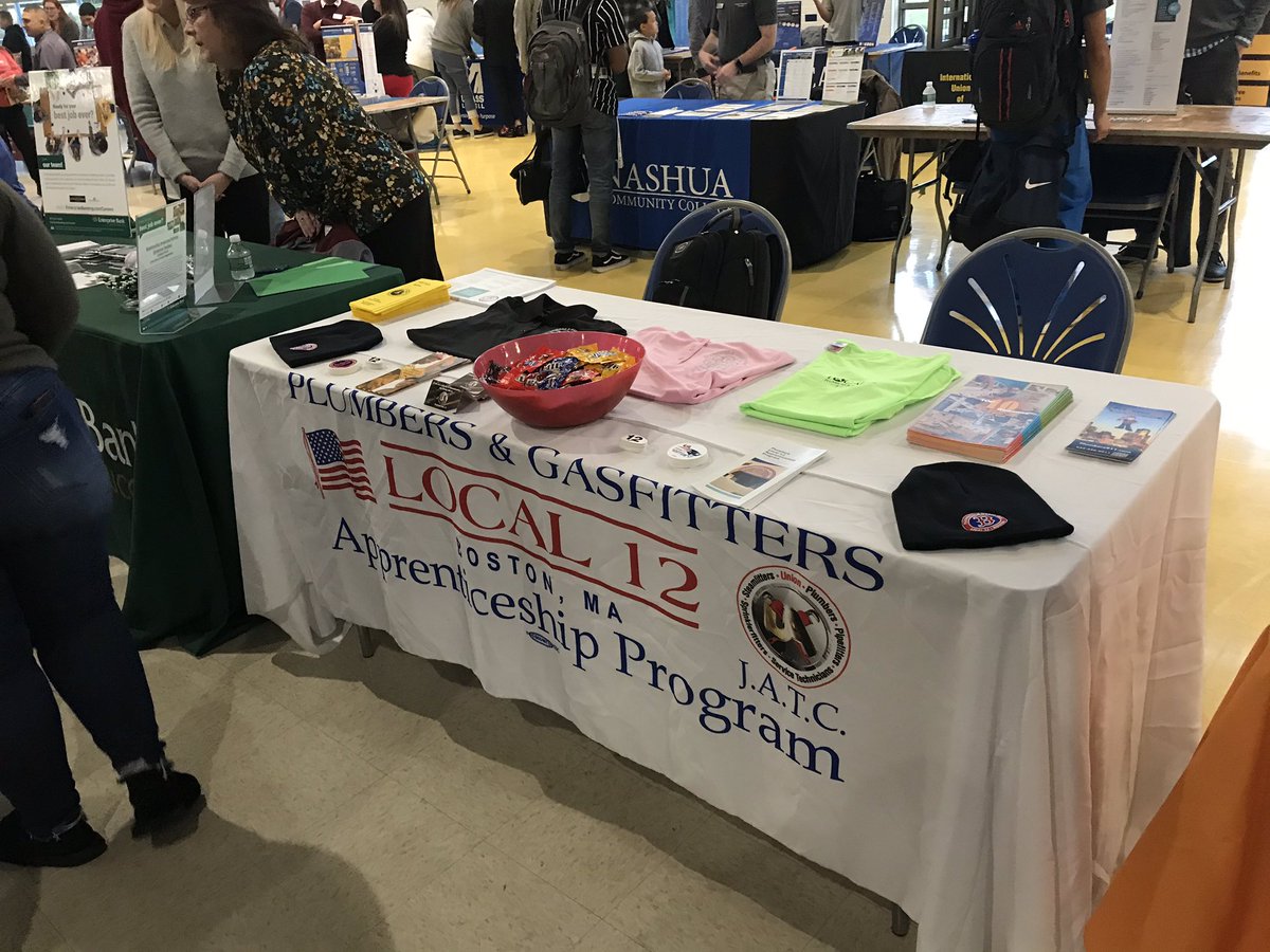 Greater Lowell Vocational High School career fair! Come on by and see what Local 12 has to offer!