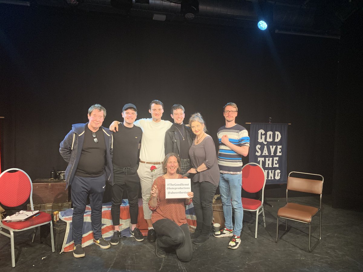 theatre_weekly's tweet photo. Loved seeing @boteproductions #TheGoodScout again tonight at @abovethestag great performances especially from newcomer @DanielCornish96 who was astoundingly good. Great Q&amp;A from @TerriPaddock too! https://t.co/2YCmvzmOba