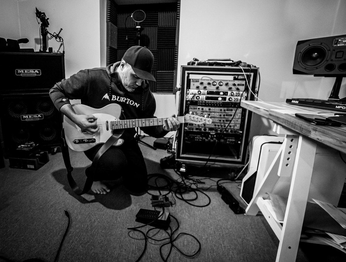 Focus and passion <a href="/KarlRaymond/">Karl Raymond</a> #rock #newmusic #newep #electronic #music #band