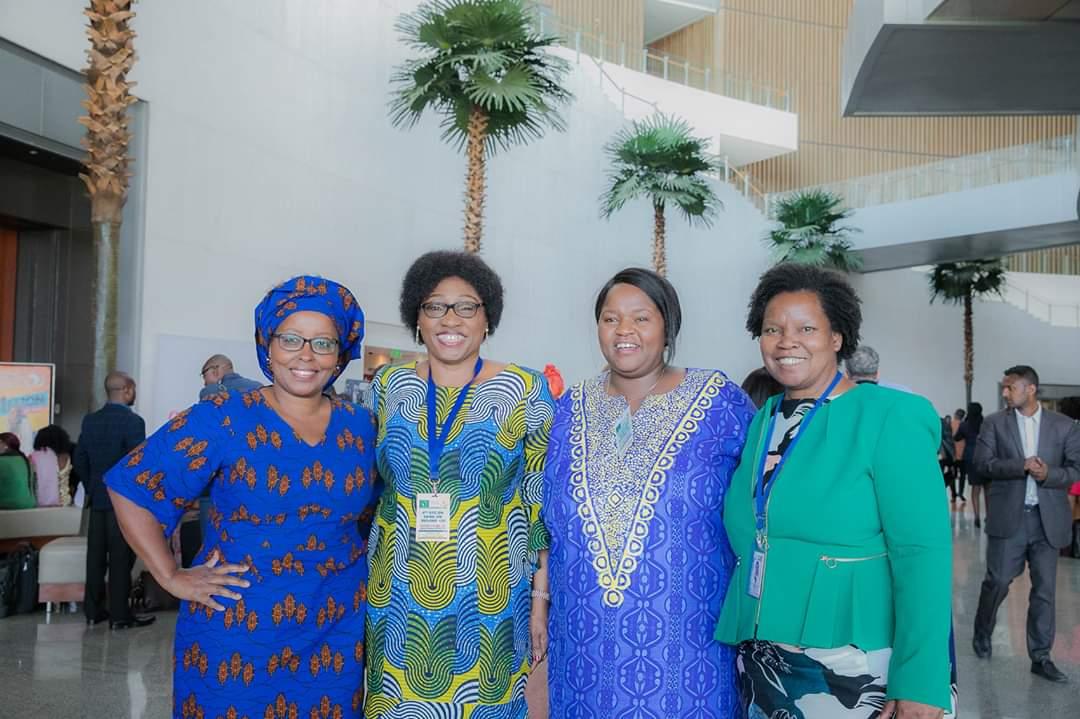 Ekiti State First Lady, Erelu @bisiafayemi At the 25th Year Review of d Implementation of d Beijing Declaration & Platform for Action (BPfA)+25 in Addis Ababa, #Ethiopia. 
It was quite a reunion with d sisters in the African Feminist Movement.

#Beijingplus25
#BeijingDeclaration