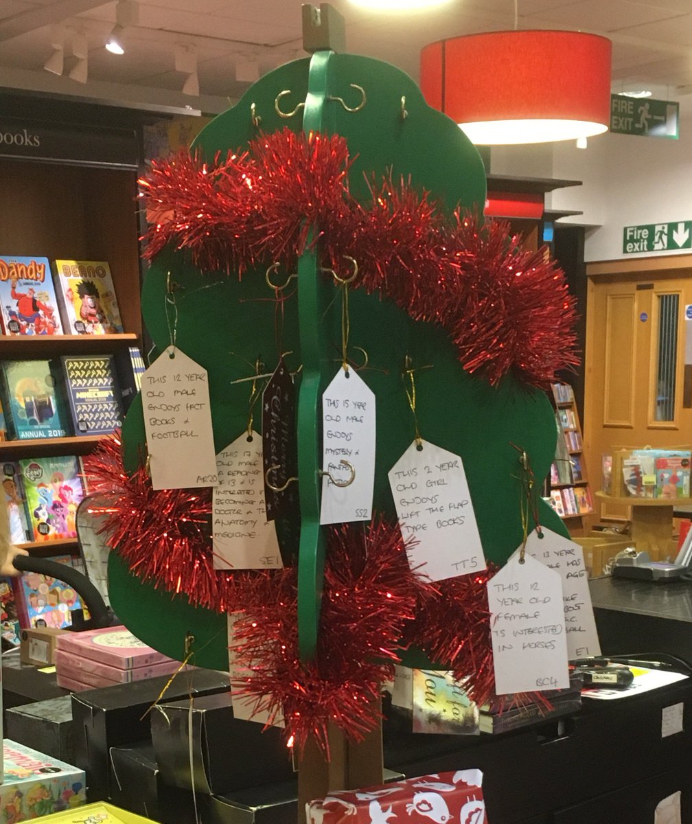 NorfolkCC's tweet photo. Our Giving Tree appeal is back!🎄🏷️📕

Your chance to buy a book for a child in care this Christmas 🎅

Head into @NorwichStones where you'll find the tree and tags with the requests from kids across Norfolk. Grab a tag, buy a book and we'll get it to them for the big day! https://t.co/QFtmno1EuY
