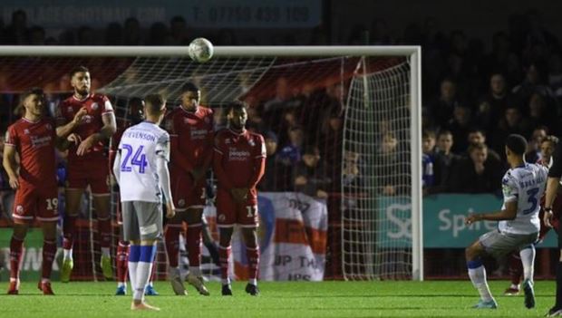 Colchester United reached the League Cup quarter-finals for only the second time in their history by beating fellow League Two side Crawley Town.

Match report: bbc.in/2pY3zNT

#bbcfootball #CTٌFC #ColٌU
