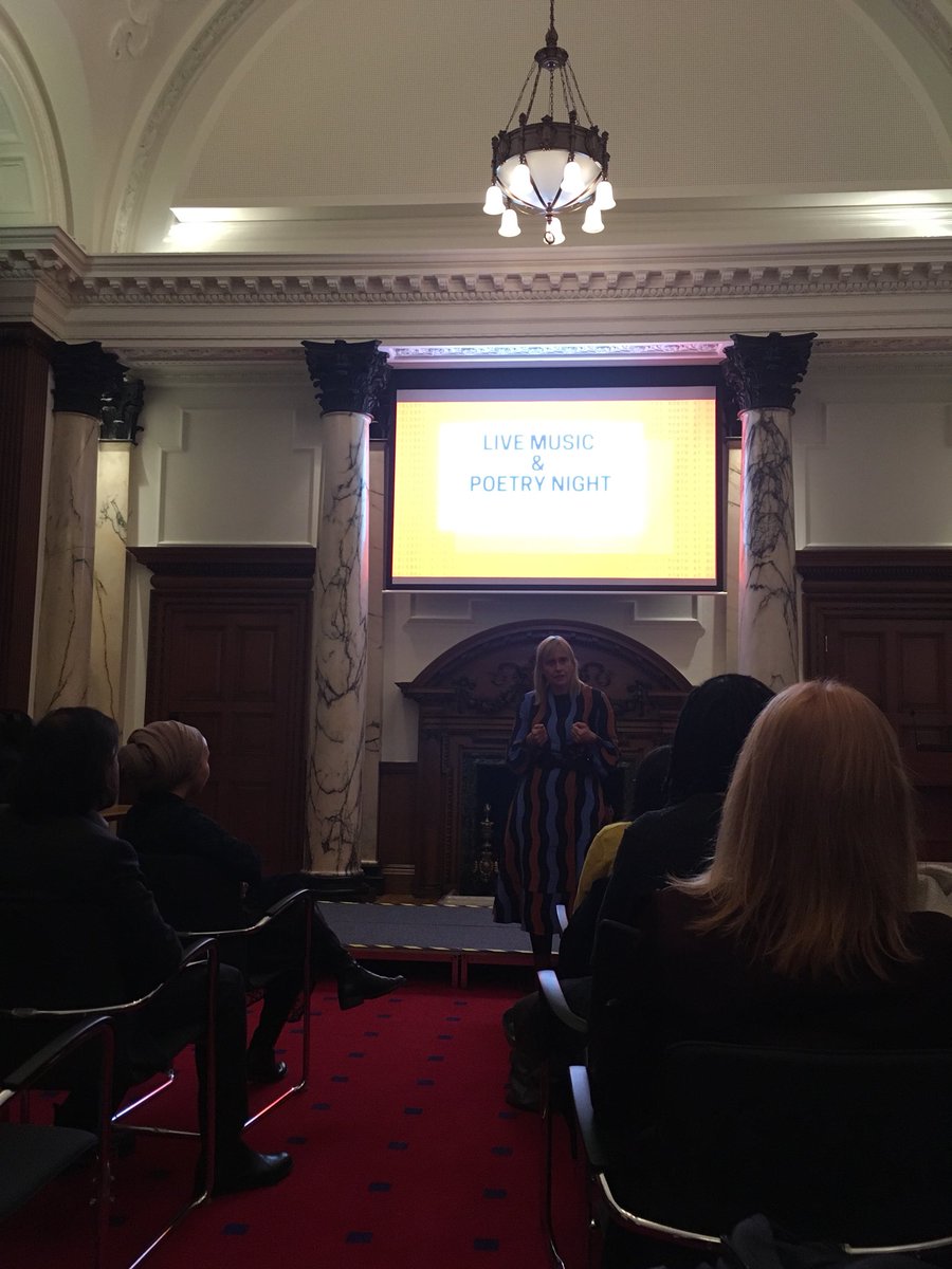 Was delighted to have an opportunity to say a few words before <a href="/DCMS/">Department for Culture, Media and Sport</a>’ BAME Network’s live music and poetry night for #BlackHistoryMonth2019. I’m proud of the Network’s work as increasing diversity across the #CivilService is vital if we are to deliver for everyone