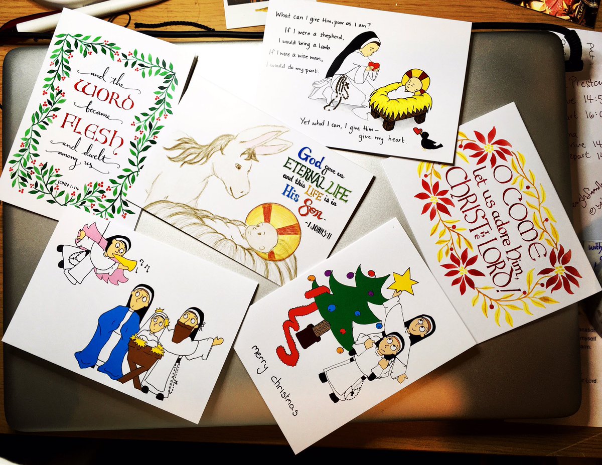 DomSrStJoseph's tweet image. Our Christmas stock is now available! 🥳 

Apologies for the website difficulties earlier! 😅

shop.dominicansistersofstjoseph.org 

#Dominicards #HelpASisterOut #ChristmasCardSeason #Christmas @PortsmouthRC @UKReligiousLife @English_OP @Dominican_Order @monasticforum