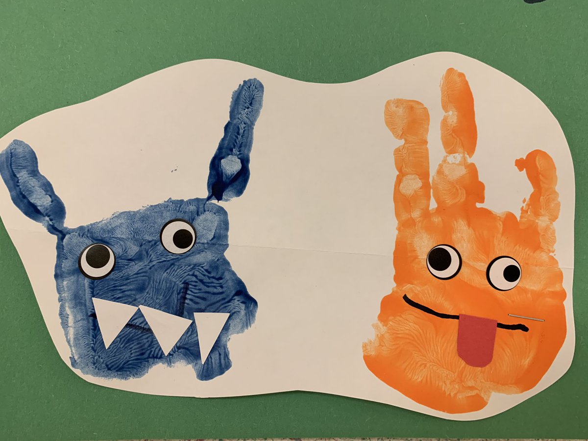 Spotted some spooky pumpkins and monsters on the #WallsofOurHalls just in time for Halloween. #TitanTown