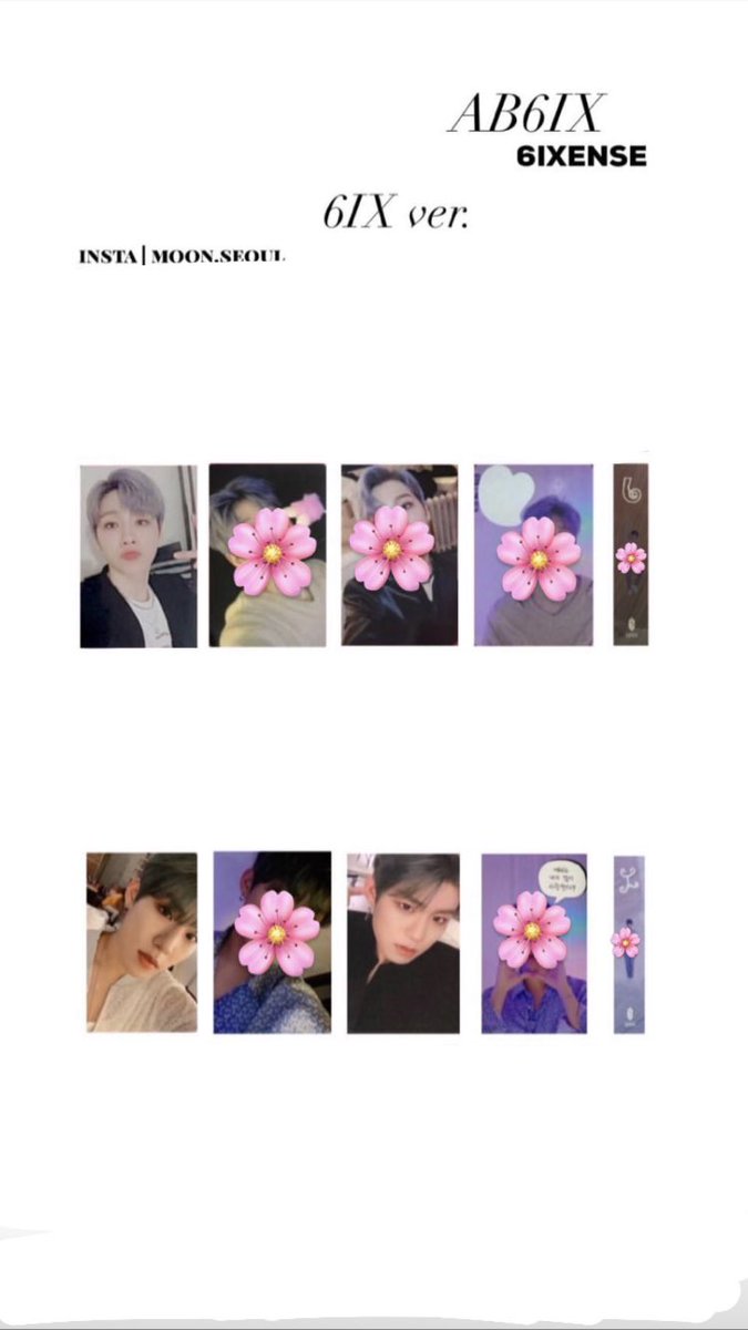 winktrade's tweet photo. ab6ix WTT ONLY
located in the us 🇺🇸

6ixense wishlist in next slides
- woong priority especially last photocard 

@AB6IXTRADE https://t.co/OONIPTNNgd