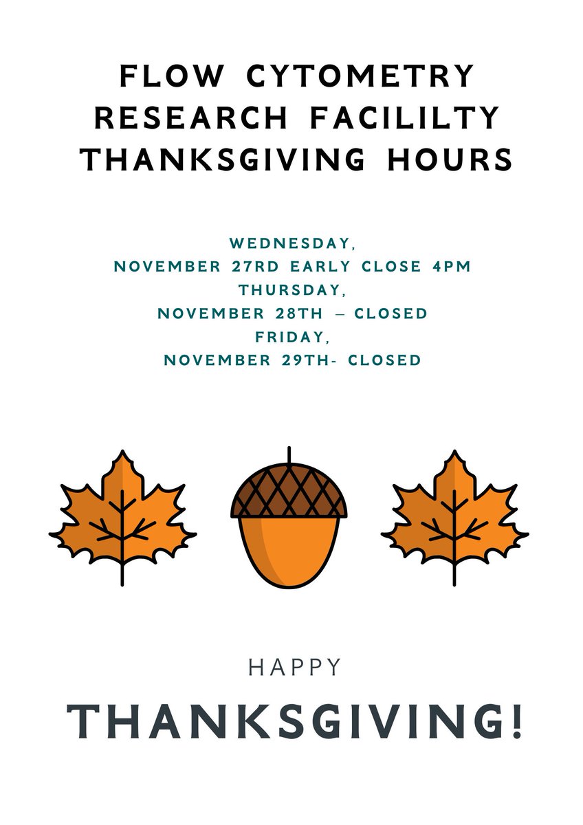 Thanksgiving Holiday Hours: