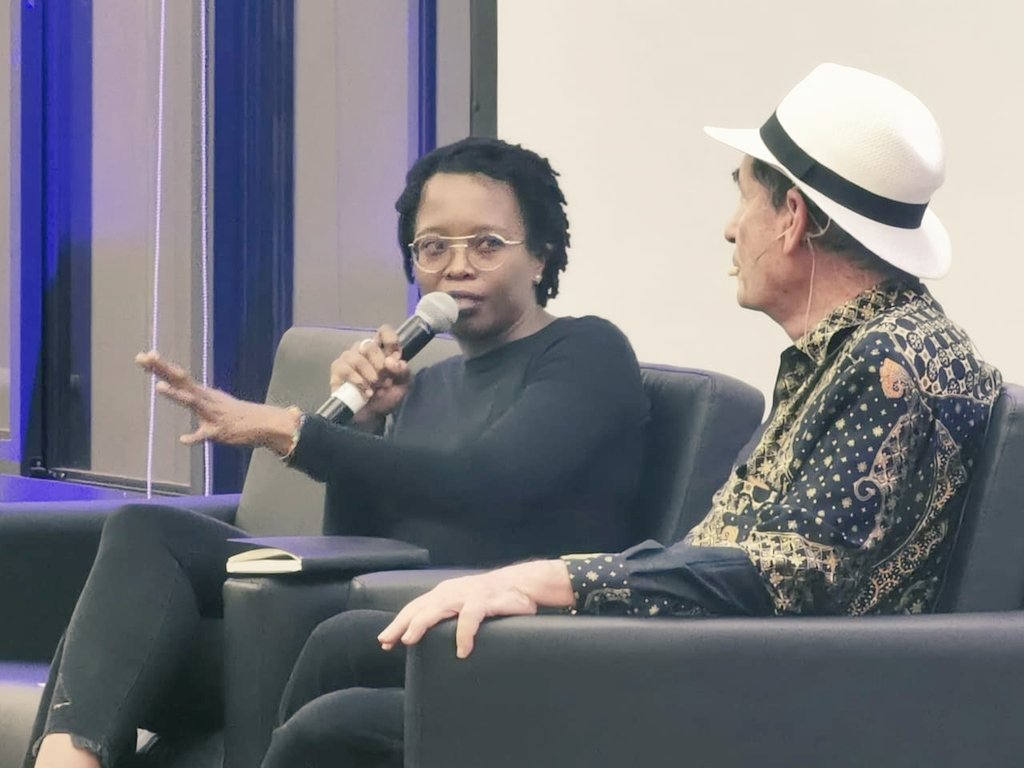 heavychef's tweet photo. "Transformation is not a policy. Transformation is a feeling that you create."  - Lwando Xaso #DSYInspireSessions #TheUnifiers https://t.co/vyQI9NwB5Z