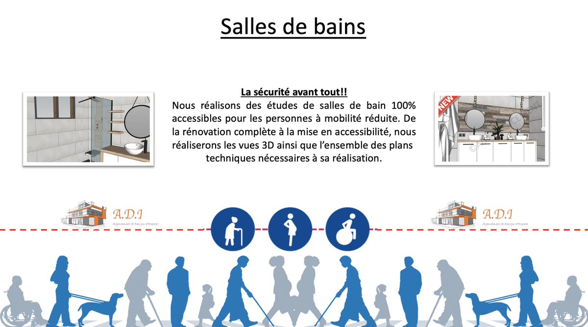 AgencementA's tweet photo. La sécurité avant tout!
Vous ou un proche avez des difficultés à utiliser votre salle de bain? Si c'est le cas, c'est donc le moment de la rendre accessible tout en gardant un intérieur au look tendance.  
#salledebain #design #bathroom #accessiblepourtous #designer #rénovation https://t.co/Iu6wpoIMS0
