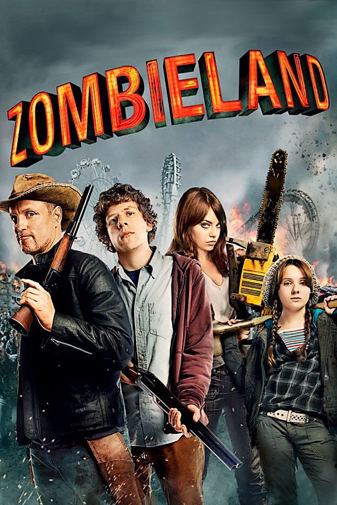 Là aussi grosse surprise pour  #Zombieland !À l'occasion de la sortie du 2 pour Halloween, j'ai donc regardé le premier et, franchement ça a de la gueule, en fait au début j'avais peur de tomber sur un film un peu naze qui se voulait juste pas être très fin niveau humour.1/3