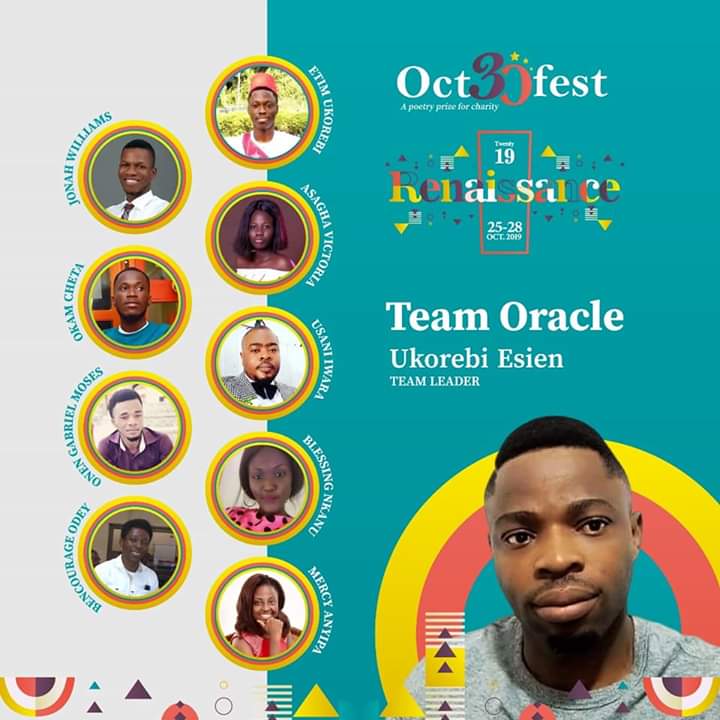 UkorebiEsien's tweet photo. Tonight we lock horns as we write to feed the needy.
We write because we care, we compete to heal wounds.
We compare to mend broken hearts.
Its called #Oct30fest https://t.co/2c0Yz4XHf0