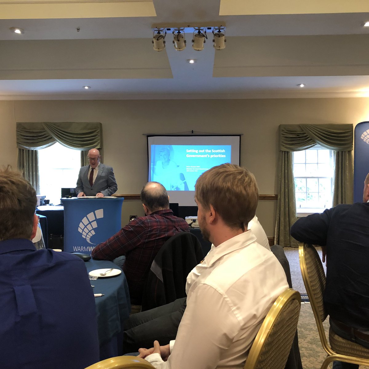 Fantastic to see <a href="/KevinStewartSNP/">Kevin Stewart SNP</a> supporting <a href="/Warmworks/">Warmworks</a> who have now helped over 17,000 people out of fuel poverty by working with excellent quality installers and market leading manufacturers such as <a href="/Fernox/">Fernox</a> @IdealBoilers <a href="/meuk_les/">Mitsubishi Electric</a> <a href="/HeatingYourHome/">Worcester Bosch</a>