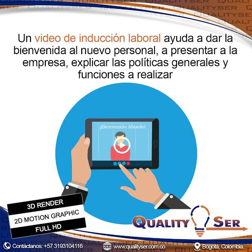 SerQuality's tweet photo. En QualitySer S.A.S te apoyamos en la realización de videos de inducción para tu organización. Comunícate con nosotros al 3046089000/6504341 o al info@qualityser.com.co
#Qualityser #2Dmotion #videos #colombia #inducción https://t.co/nNzavsaTa1