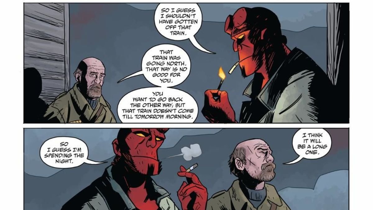 .@SYFYWIRE has exclusive character designs and art by @BarbarianLord for Hellboy and the B.P.R.D.: Long Night at Goloski Station.
https://t.co/YUve6Jww1a
