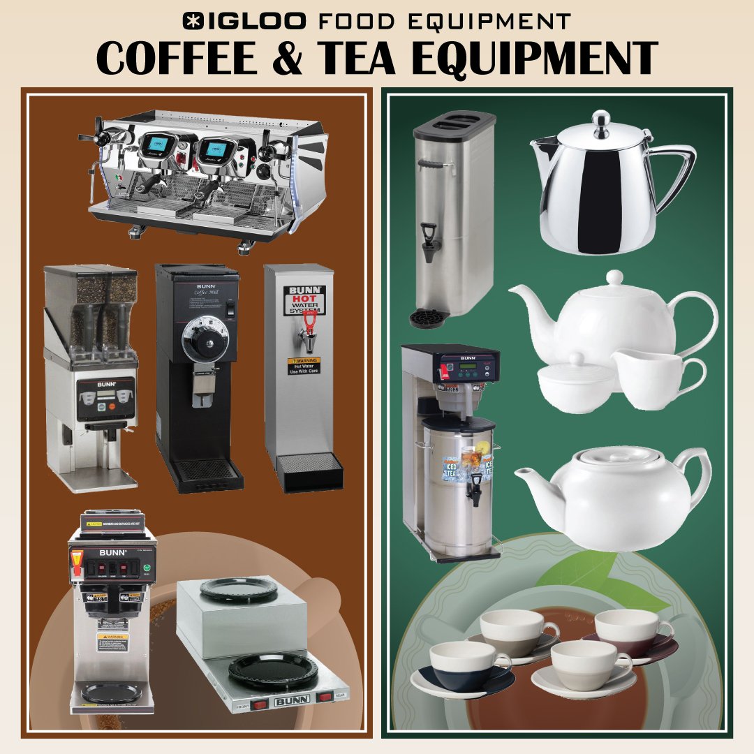 #Igloofoodequipment Carries A Wide Variety of #Coffee & #Tea Equipment! Visit A Location Near YOU!
#coffeeshop #espressomachine #coffeegrinder #restaurant #warehouse #factorydirectprices #factorydirect #restaurantowner  #coffeewarmer #breakfastdiner #teashop #foodserviceindustry