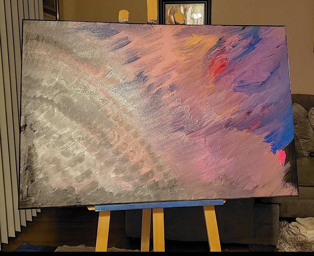 JThomasLuxury's tweet photo. "Trapped By This Thing Called Love" a J.Thomas Luxury Original Painting inspired by the music of Denise LaSalle. @carynwardross @iamwandasykes @MyBevHills @halleberry @thelisavidal @channelingart @artsperform @WSJ @BreakingWLAnews @LACountyArts @ArchDigest @TheArtNewspaper https://t.co/E3IS6VHaL0