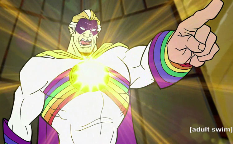 TheCCCPodcast's tweet photo. #TransformationTuesday @RealKevinConroy going from the dark and brooding Batman to the serious yet fun Captain Sunshine. Gotta love it! #BTAS #VentureBros #dccomics #dcuniverse #WarnerBros #AstroBaseGo #TitMouseStuff https://t.co/fp2HSnWPmB