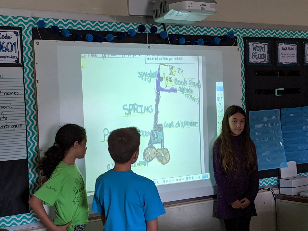 edtechVicki's tweet photo. 5th graders @canadochly @EasternYorkSD designed a new chair for an experienced wizard. #engineerdesigns #STEM https://t.co/QeBz3NQV1U