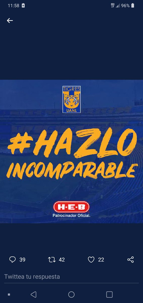 NoemiZoliz's tweet photo. @HEB_mexico @TigresOficial #HazloIncomparable #HEB 😄🙏👏 https://t.co/YcKM8KQq1E