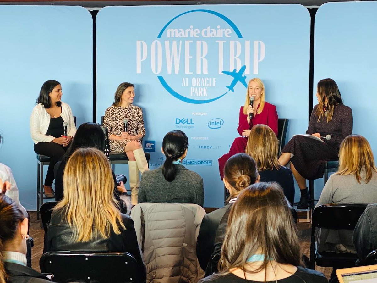 Thank you <a href="/marieclaire/">Marie Claire</a> for a great conversation with <a href="/kmlake/">Katrina Lake</a>, <a href="/ReshmaShetty/">reshma shetty</a> and <a href="/sallyshin/">Sally Shin</a> at #Powertrip2019