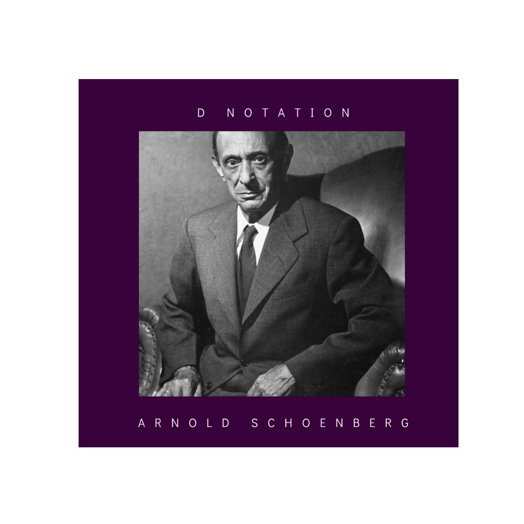 dnotation's tweet image. Arnold Schoenberg: “If it is art, it is not for all, and if it is for all, it is not art.”