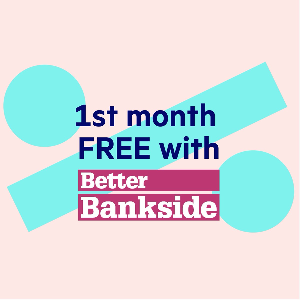 BetterBankside's tweet photo. Work in Bankside? Want to cycle/run to work, but no showers in the office? @RunFriendly have your back, offering 1st MONTH FREE & 2nd MONTH 1/2 PRICE for the 1st 50 Bankside employee sign-ups! Use a work email & code: BETTERBANKSIDE https://t.co/l6kqcYCCDv
#Bankside #RunFriendly https://t.co/n5H4ueR9KI