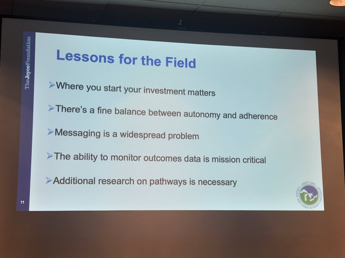 jfftweets's tweet photo. Lessons from @GLCCPP and @JoyceFdn. Learn more in the new “Career Pathways in Action” book from @Harvard_Ed_Pub https://t.co/oB107KCtZw #JFFPathways #PtoPNetwork https://t.co/mAOzg2FxTz