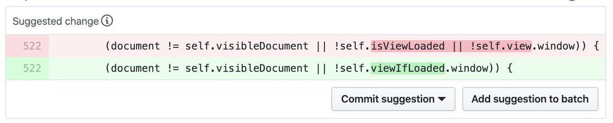 steipete's tweet image. TIL UIViewController has viewIfLoaded since iOS 9.