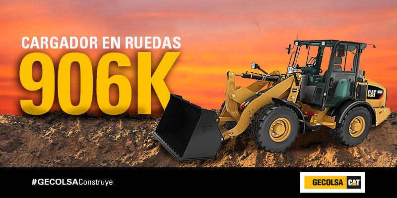 GECOLSACAT's tweet photo. Los Cargadores de Ruedas 906K CAT® te permiten controlar tu operación de una manera eficiente, gracias a su capacidad de carga superior.

Conoce más sobre esta referiencia comunicándote a línea nacional 01 8000 919 920

#GECOLSAConstruye https://t.co/SutRO5fsam