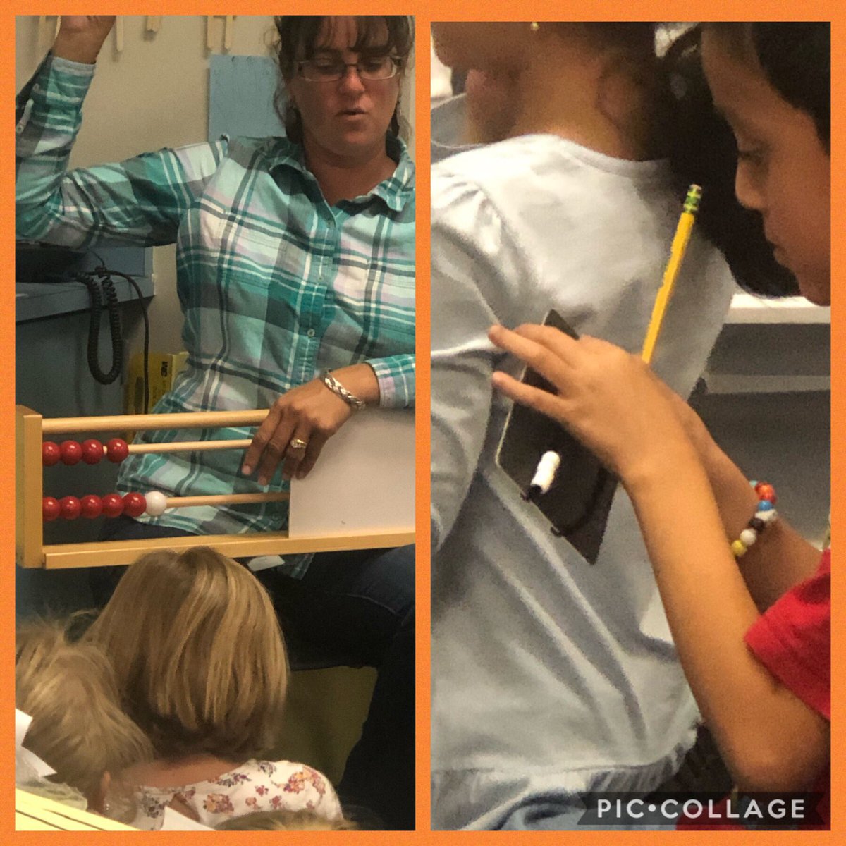 Exciting to see students using their subitizing skills to recognize numbers to add and subtract to 10.  #thewildcatway #1LISD