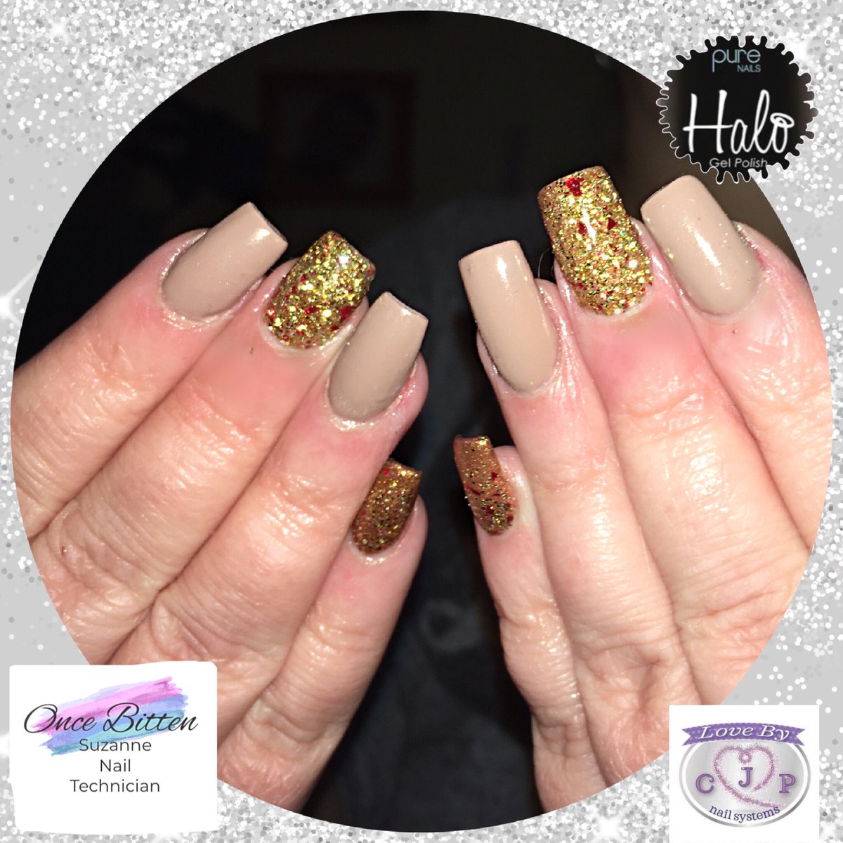 It’s Autumn time!!! #GelPolish #PureNails
#Halo #Glitter
#CJPAcrylicSystems #NailArt
#Pampertime #Homebased 
#StockportNailTech #SK5Reddish
#NailsOfInstagram #ShowScratch
#ScratchMagazine #NailPro #SWNailShares #Nails
#NailPromote #InstaNails 
#NailedIt #NailsOfTheDay