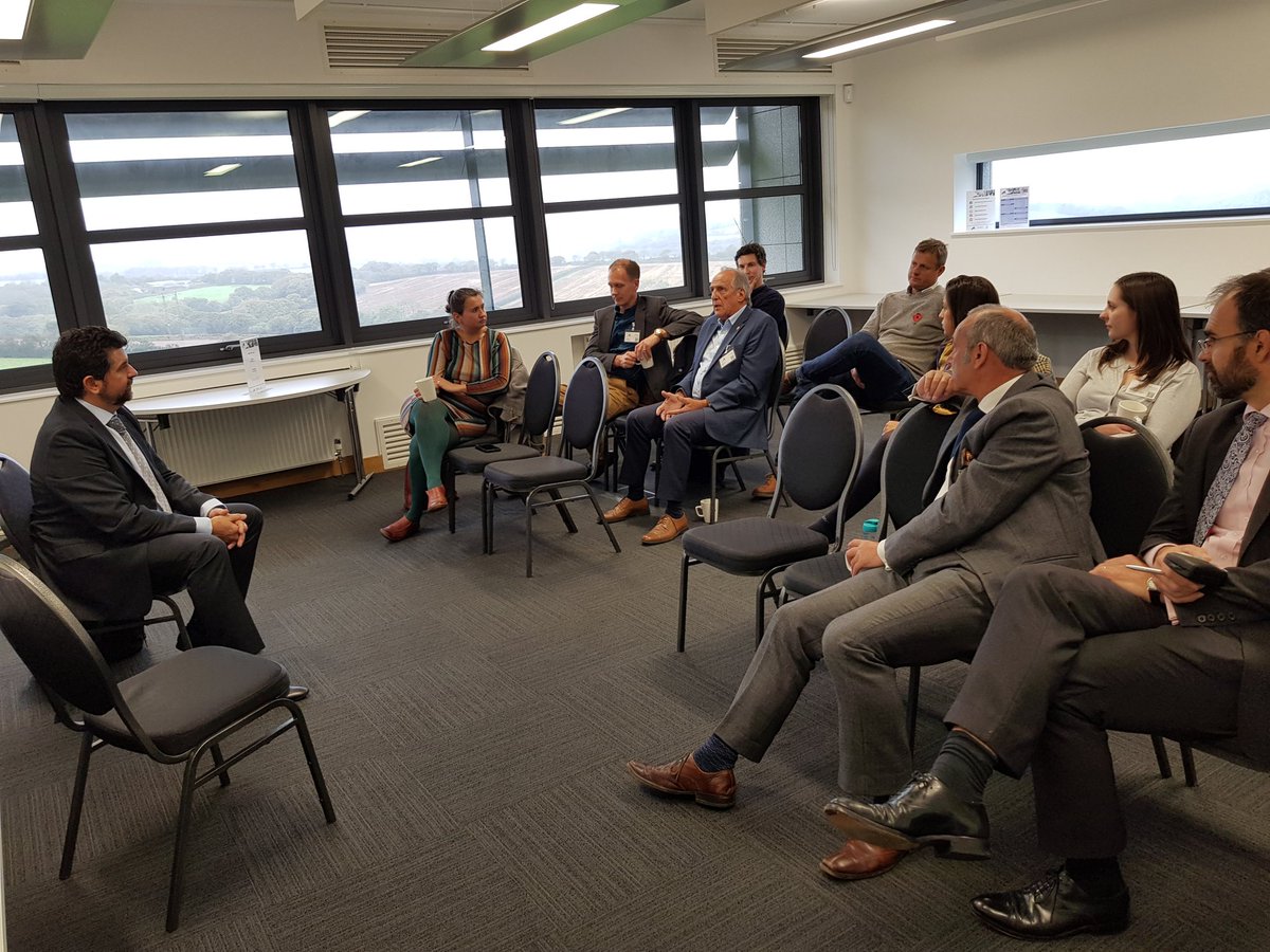 Craig Lang proposing that lack of understanding of equity investment is constraining Cornwall's growth #cornwallfob event today