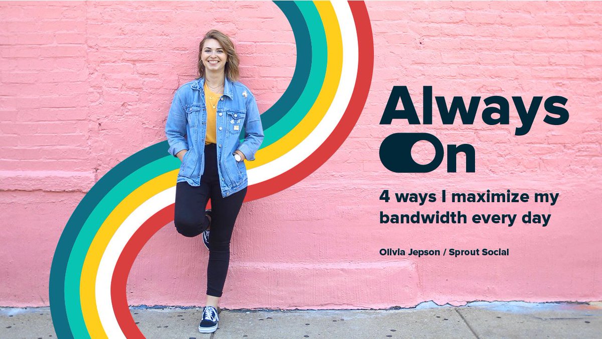 Watch how our Social Media Specialist, @ohjepson, prioritizes and manages her time every day so that she has more time to strategize, grow professionally and keep up with the speed of social. bit.ly/2JvqUNZ