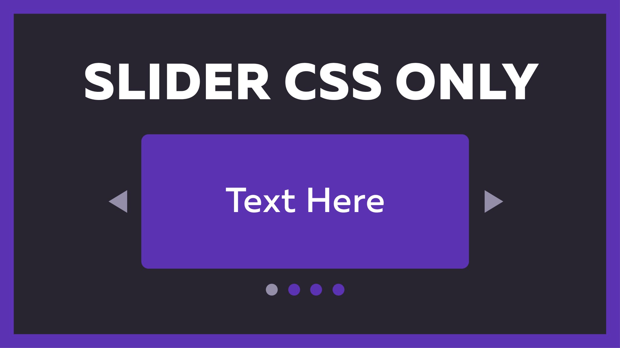 Слайдер CSS